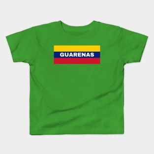 Guarenas City in Venezuelan Flag Colors Kids T-Shirt